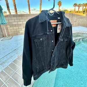 Levi's Classic Black Denim Jacket
